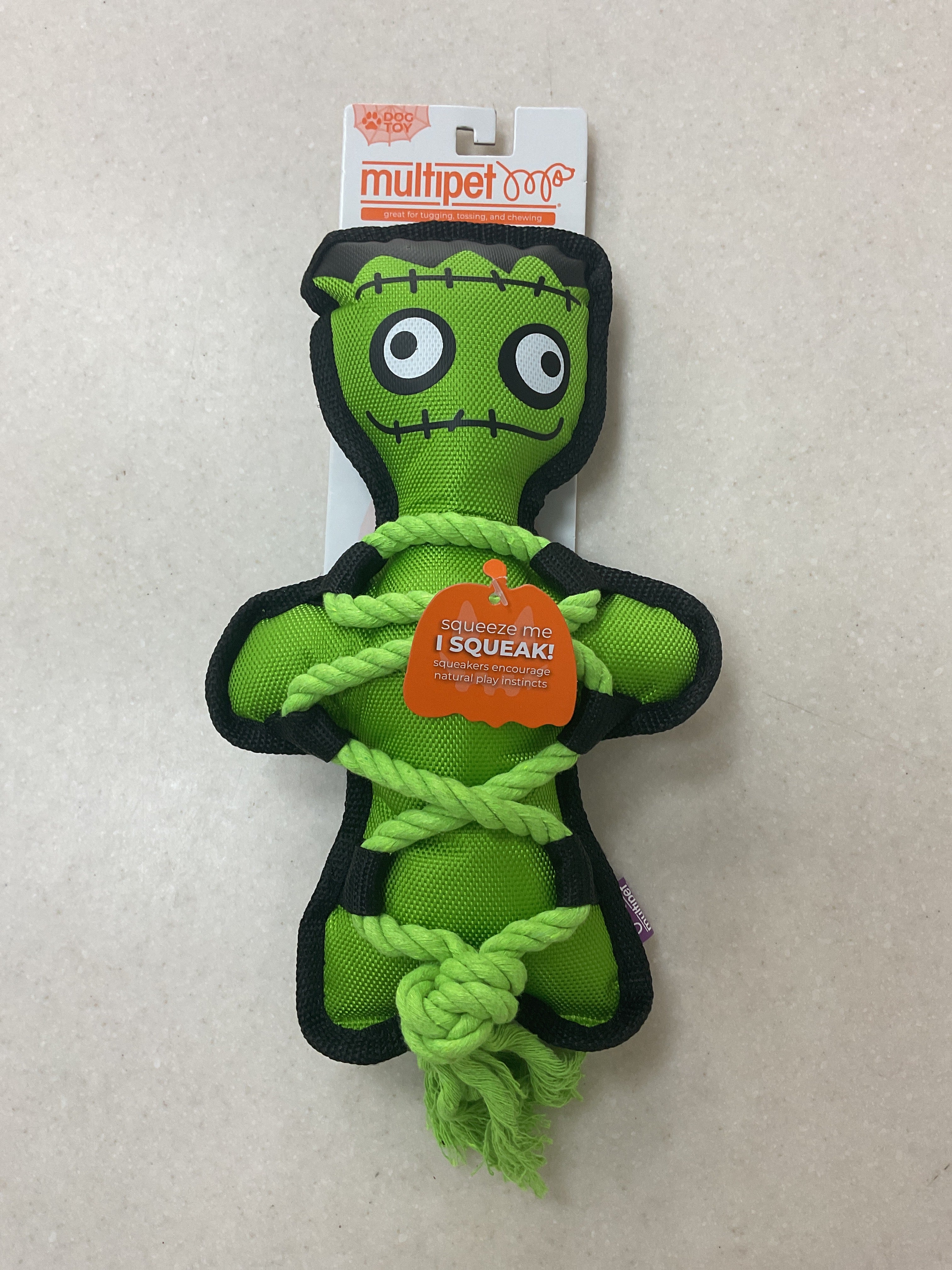 Multipet Frankenstein Dog Toy