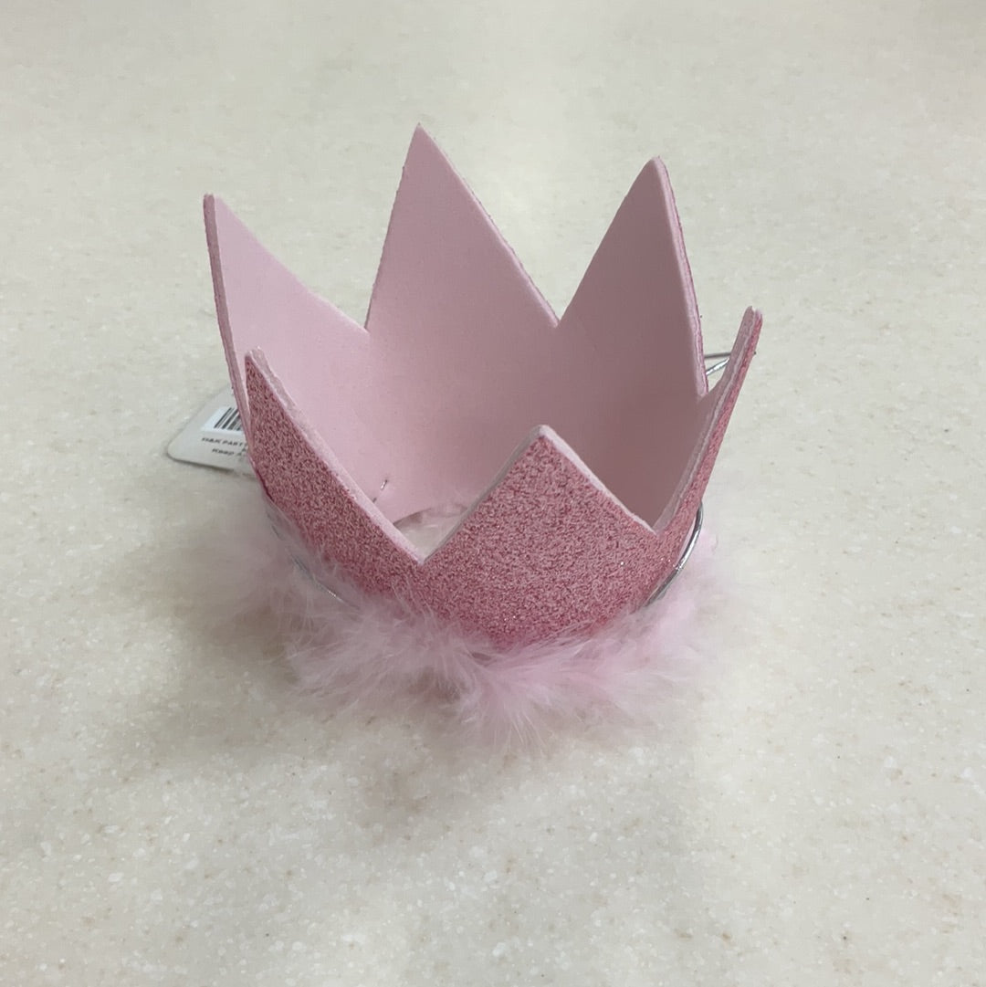 H&K Party Crown Small Pink-Pink : Small