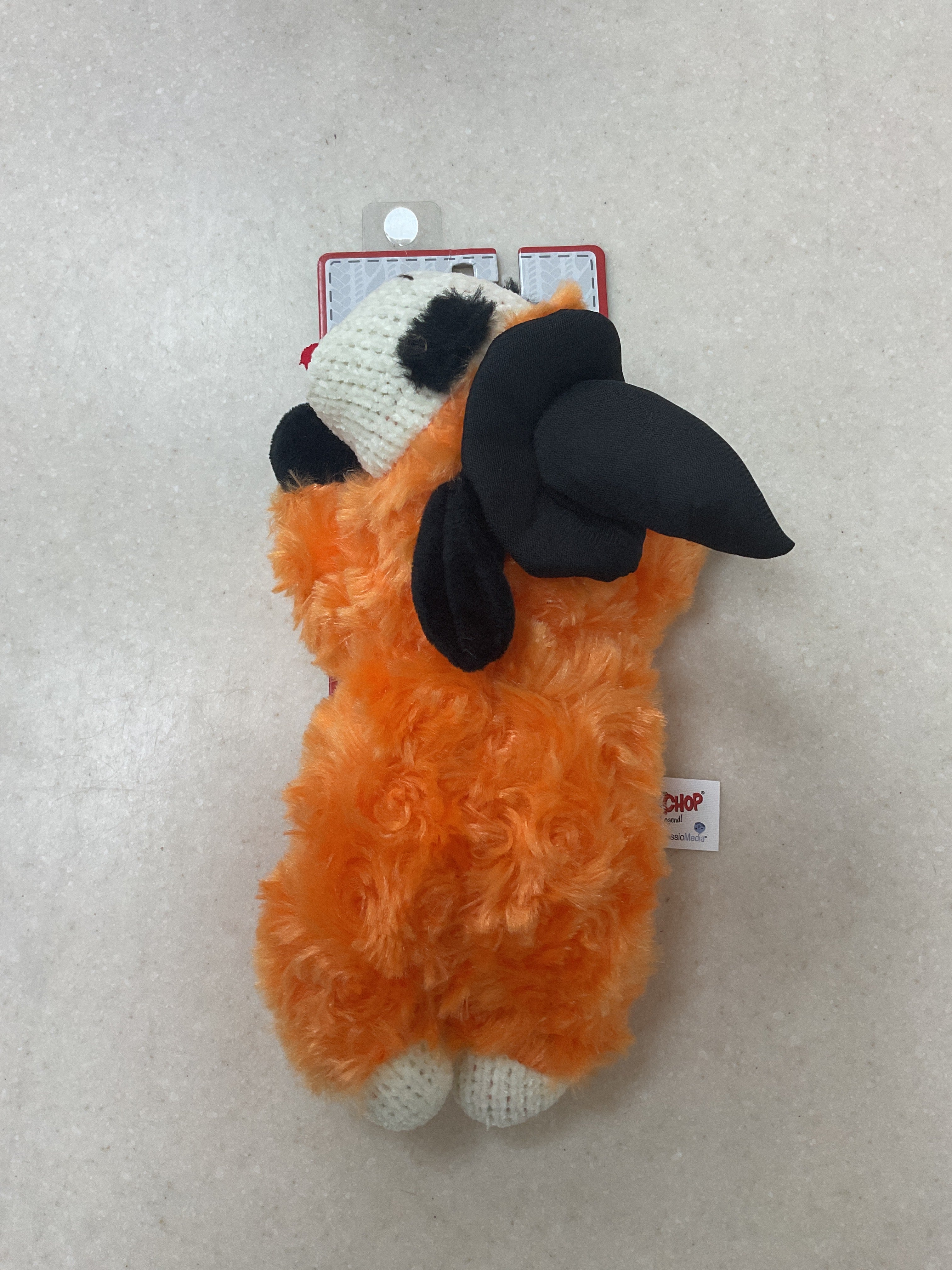 Lamb Chop Halloween Orange Dog Toy
