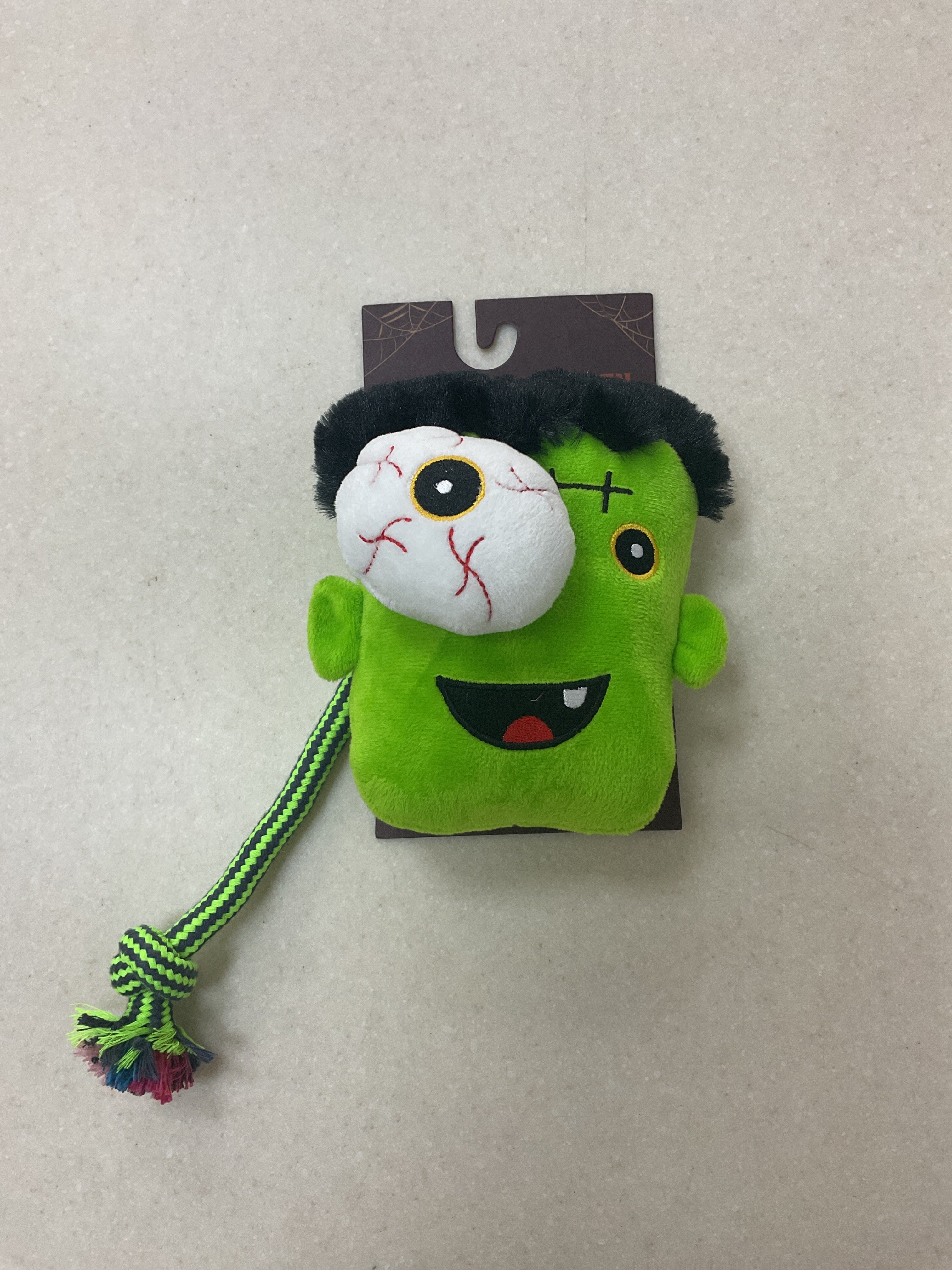 Frankenstein Eyeball Dog Toy