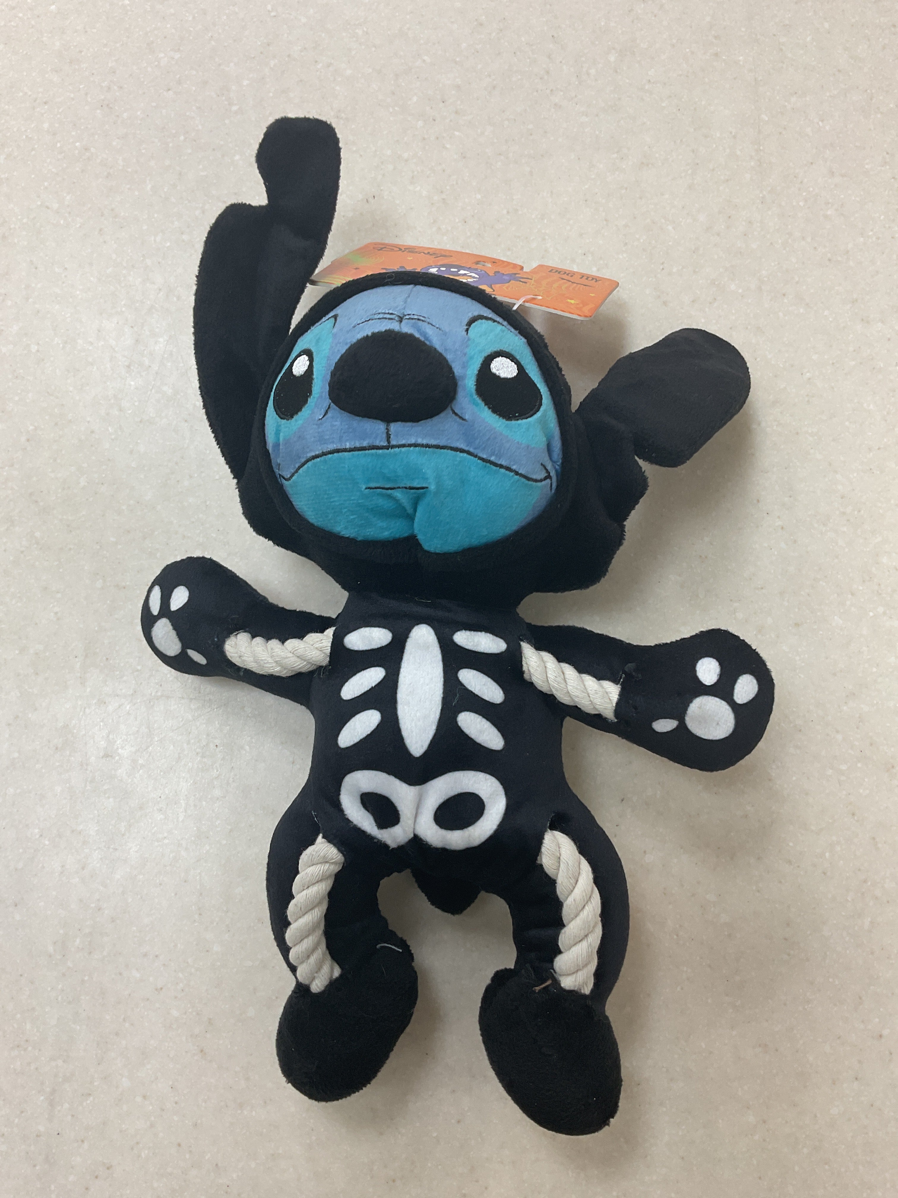 Disney Lilo Skeleton Dog Toy