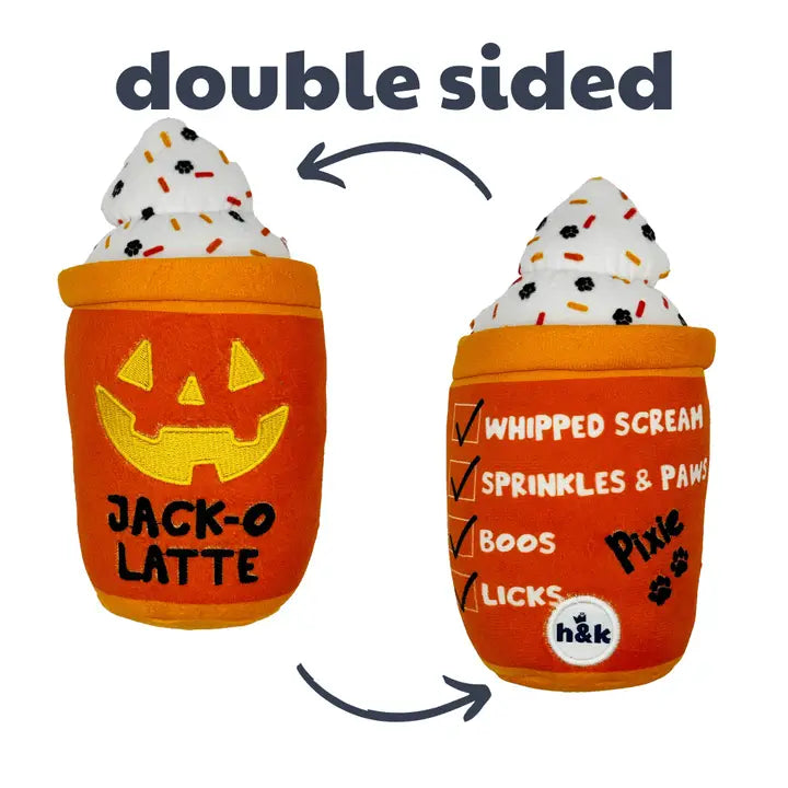 Huxley & Kent Jack-O-Latte Dog Toy