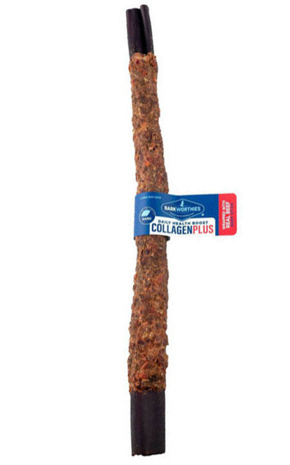 Barkworthies Collagen Cheese Wrapped 12” Stick