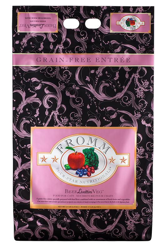 Fromm 4 Star Cat Beef Livattini-Beef : 10 lbs