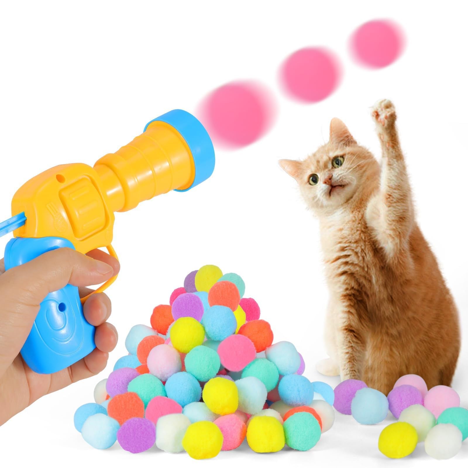 Ballgun Cat Toy