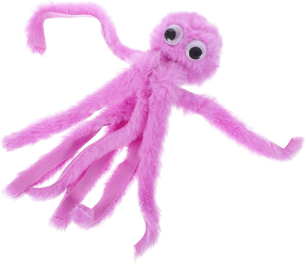 Pink Octopus Cat Toy