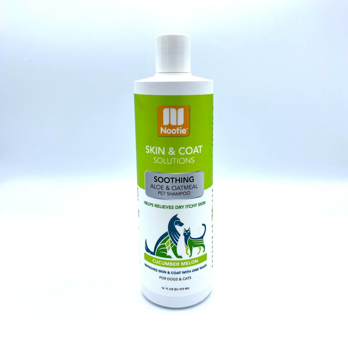 Nootie CUCUMBER MELON with Aloe & Oatmeal SHAMPOO 16 oz. bottle