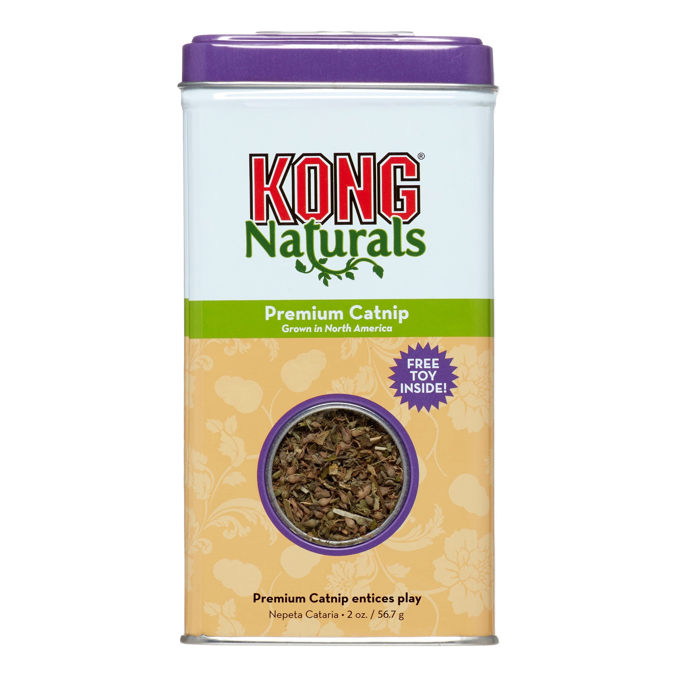 Kong Naturals Premium Catnip 2oz.