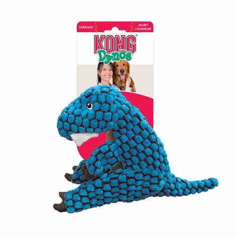 Kong Dynos T-Rex Blue Large