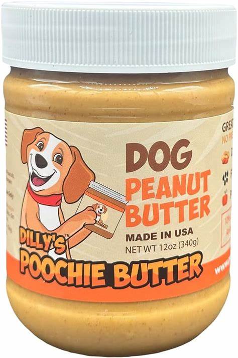 Dilly's Poochie Butter - Dog Peanut Butter 12oz.