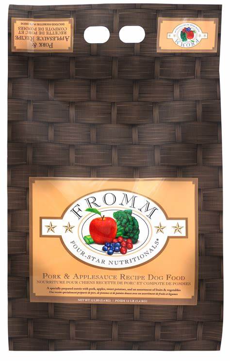 Fromm 4-Star Pork & Applesauce Dog Food 12lb