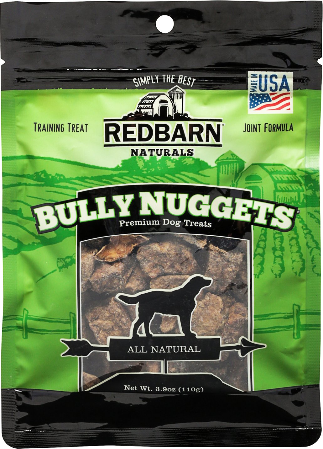 Redbarn Naturals Bully Nuggets Dog Treats, 3.9-oz