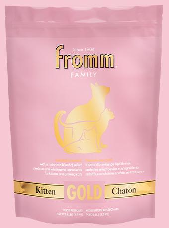 Fromm Family Gold Kitten Dry Cat Food, 4-lb