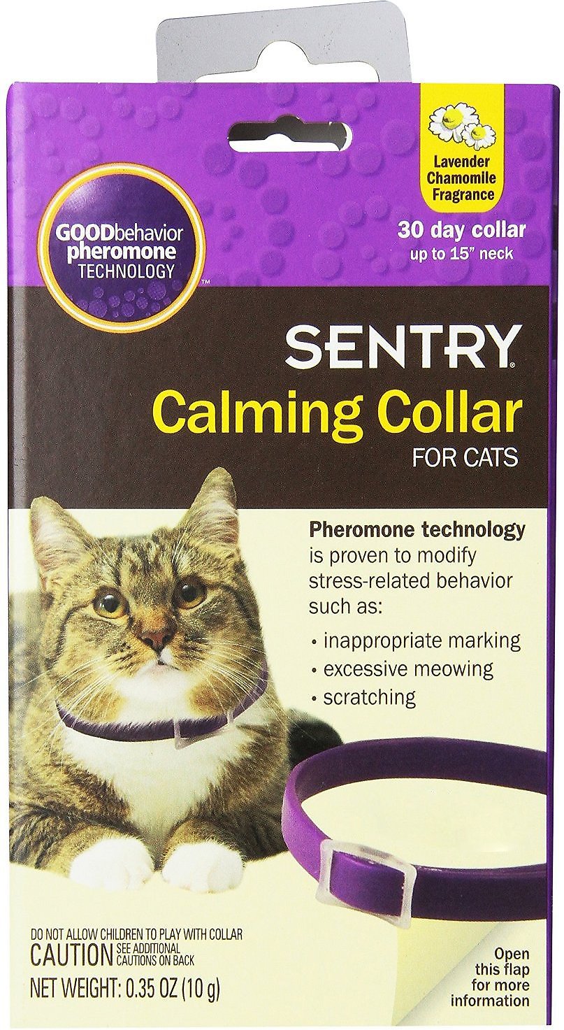 Sentry HC Good Behavior Pheromone Cat Calming Collar