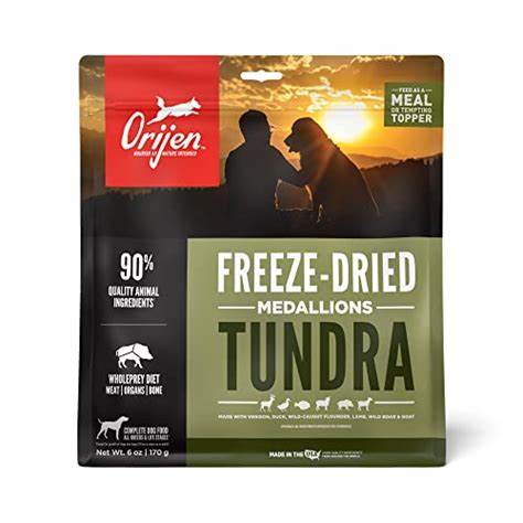 Orijen Freeze Dried Medallions Tundra 6oz.