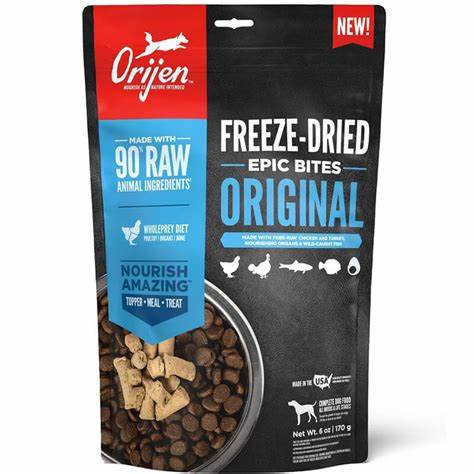 Orijen Freeze Dried Epic Bites Original 6oz.